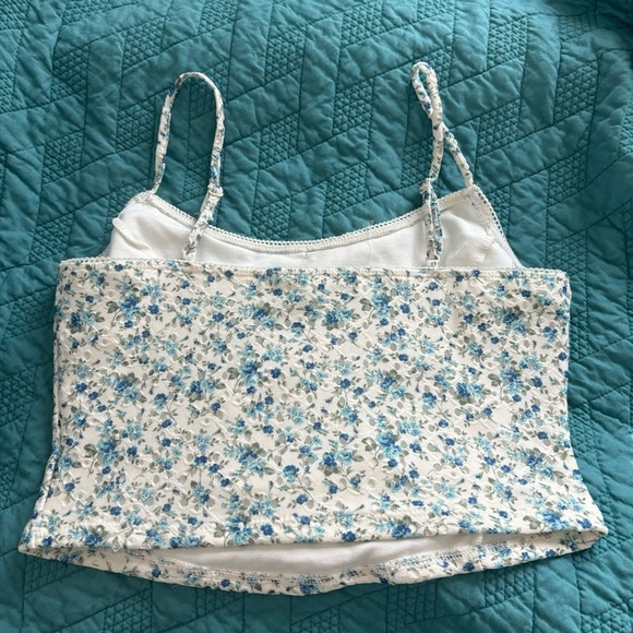 Altar’d State Floral Eyelet Corset Top - Picture 3 of 4